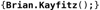 Brian Kayfitz Development logo