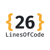 26 Lines Of Code logo
