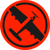 Black Airplane logo