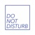 DO NOT DISTURB logo