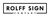 Rolff Sign Co. logo
