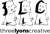 Three Lyons Creative logo